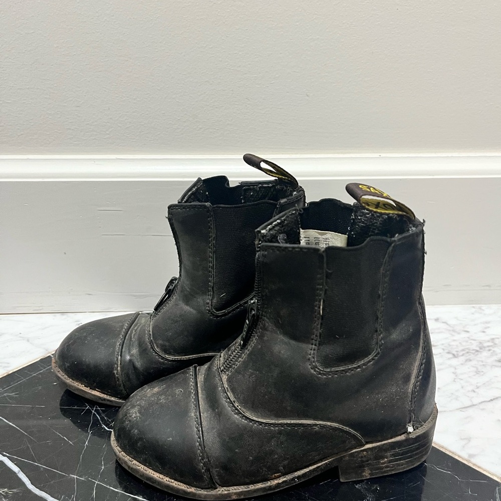 Saxon Children’s Black Padock/Riding boots